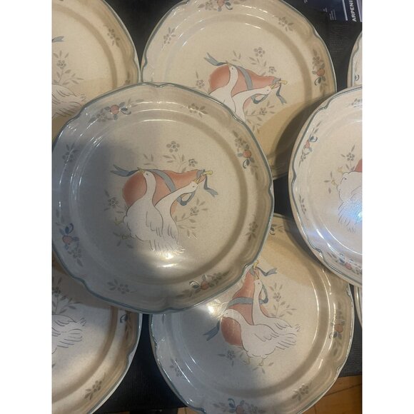 MARMALADE Geese 8868 Vintage International China Japan Salad Plates (4) - Picture 6 of 8